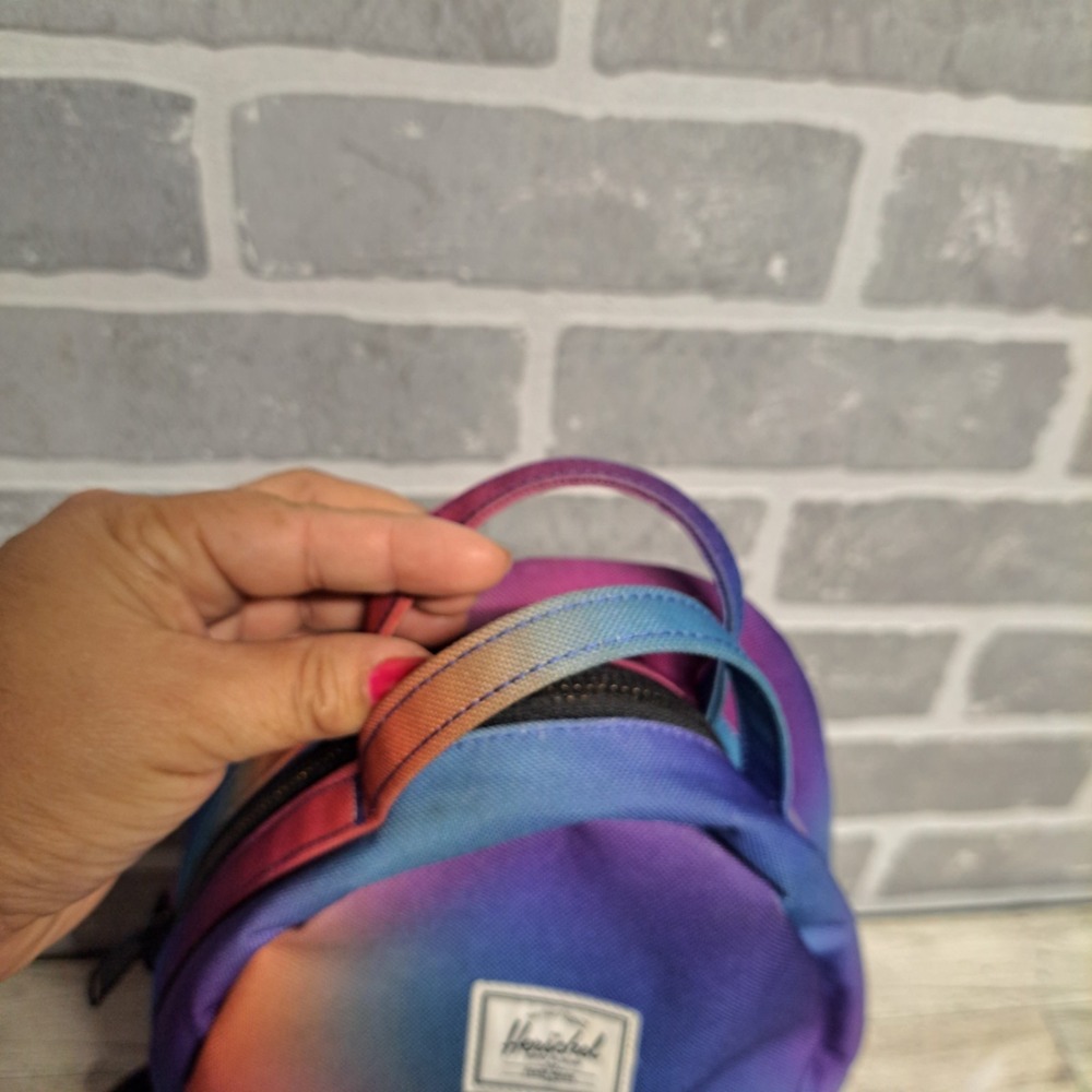 Herschel Supply Co Nova Small/Mini Cloudburst Neon Unisex  Backpack‎ - Picture 7 of 15
